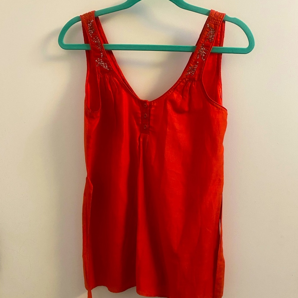 Silk blend tank - loomstate by Barney’s